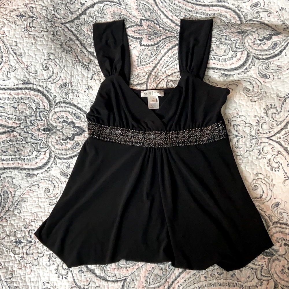 Black dress tank